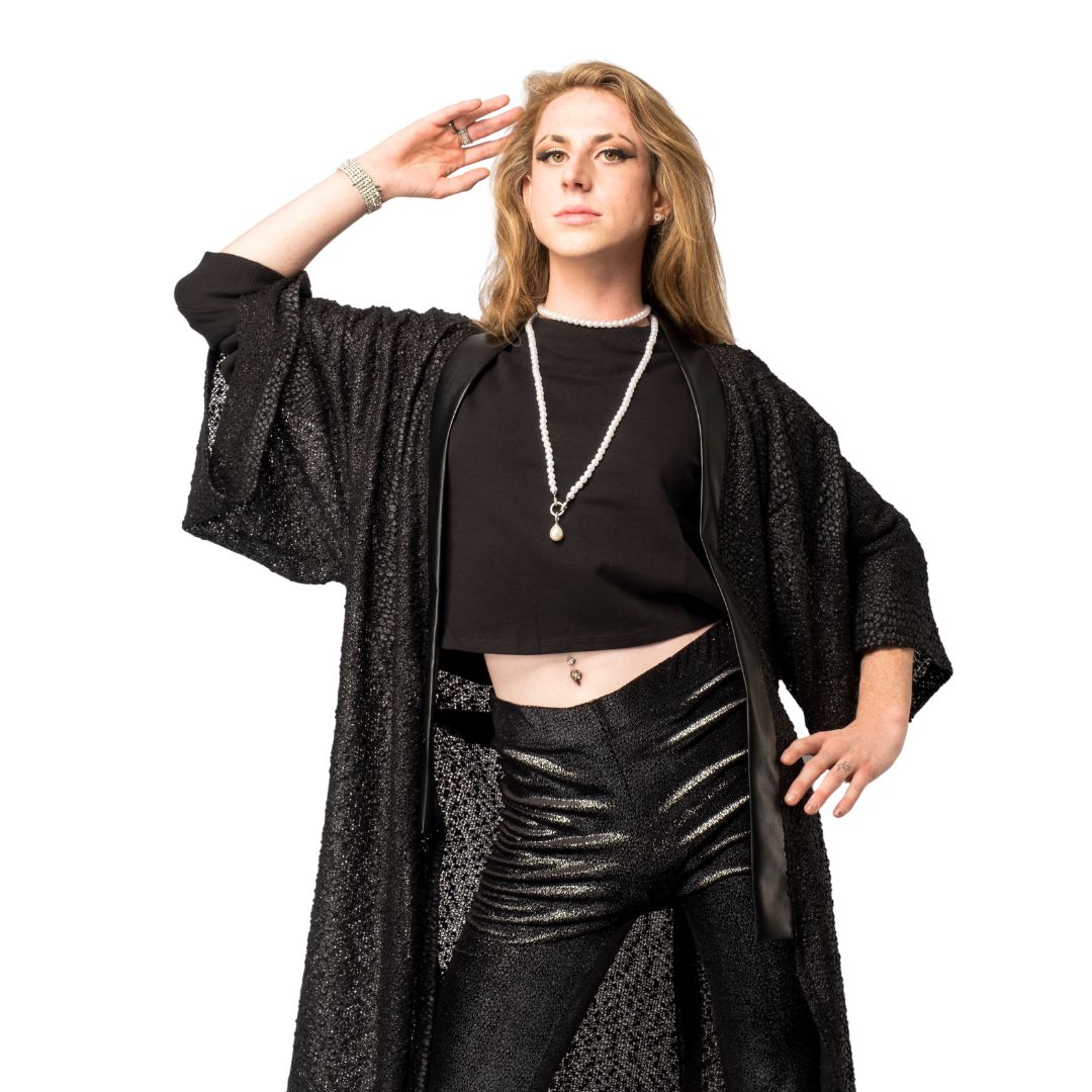 Boho-Chic Elegance: The Black Kimono Wrap DearMx.com