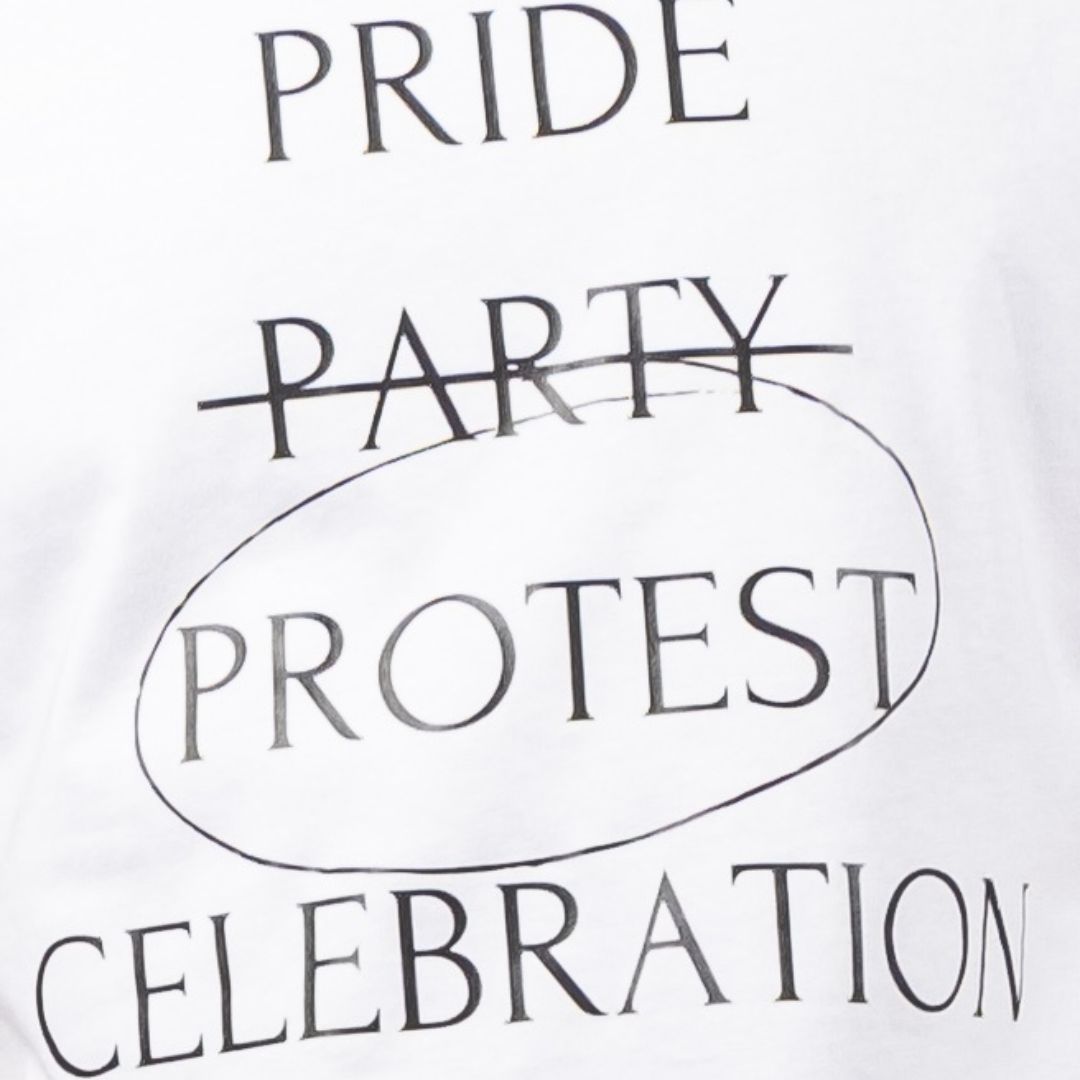 Pride Protest Tee - White DearMx.com